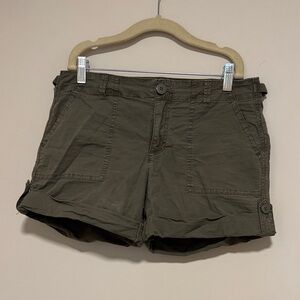 Sanctuary Dark Olive Women's Cargo Shorts
